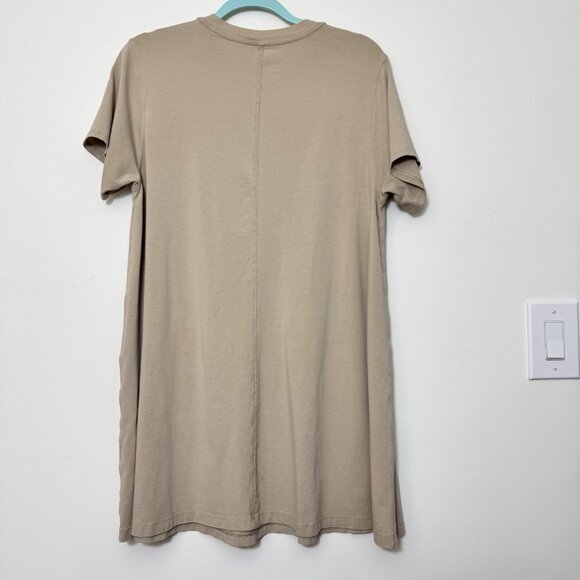 Lululemon All Yours Tee Shirt Dress Size 8 Crew Neck Short Sleeve - Picture 5 of 7